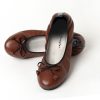 Femme Mac Douglas Ballerines | Ballerines Eliane Cuir D'Agneau Marron