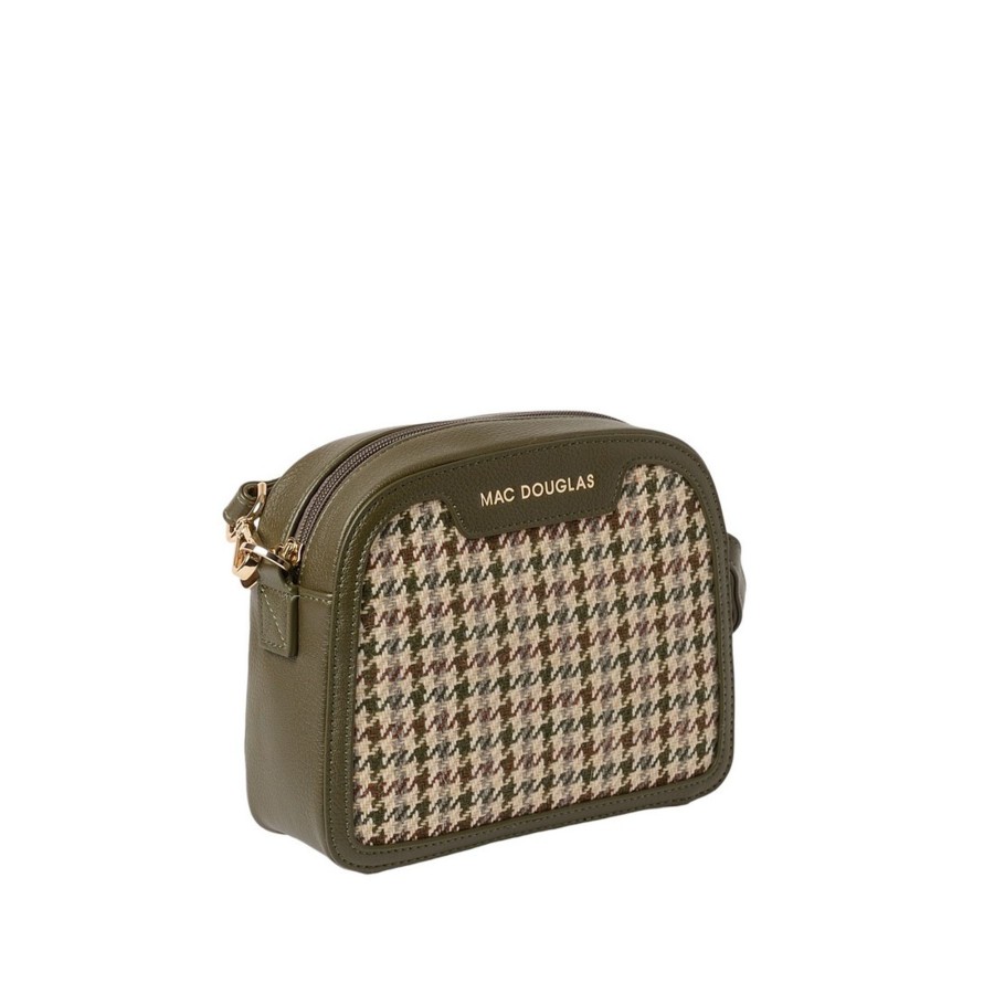 Femme Mac Douglas Sacs Bandouliere | Vaporetto Fantasia Petit Sac Bandouliere Tweed