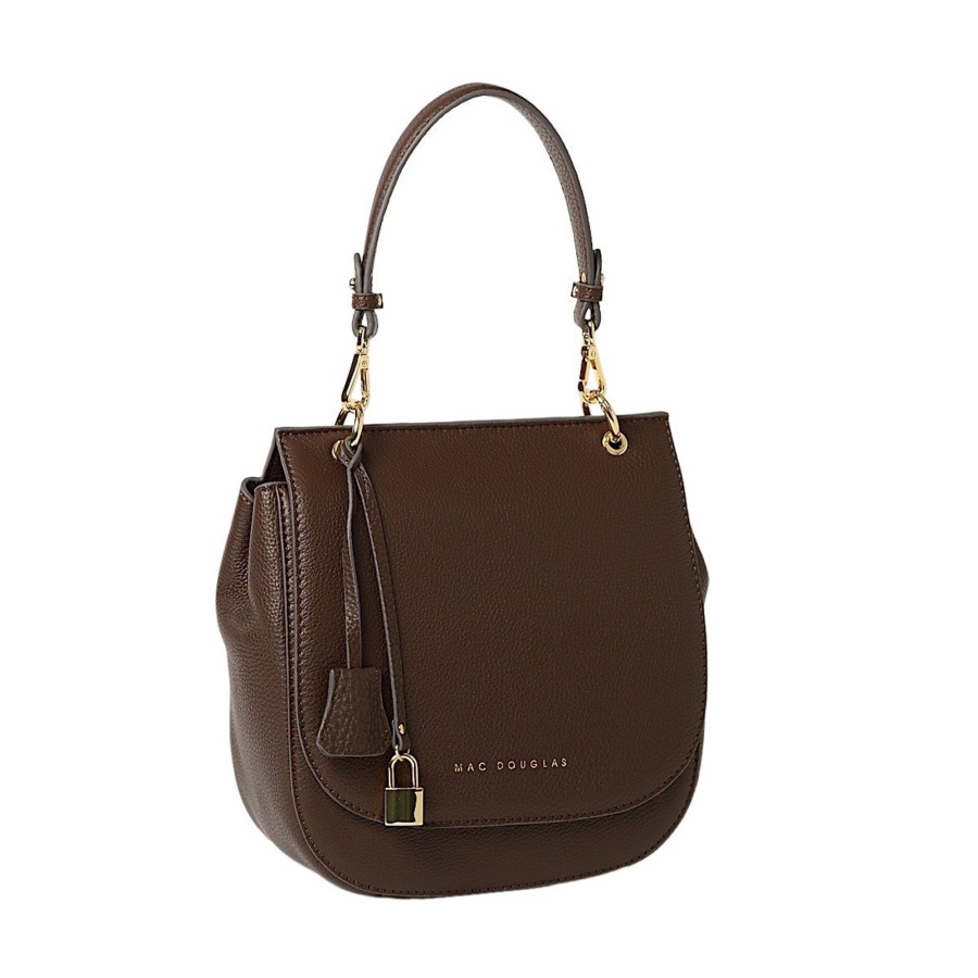 Femme Mac Douglas Besaces | Garance Romy Sac Besace Cuir