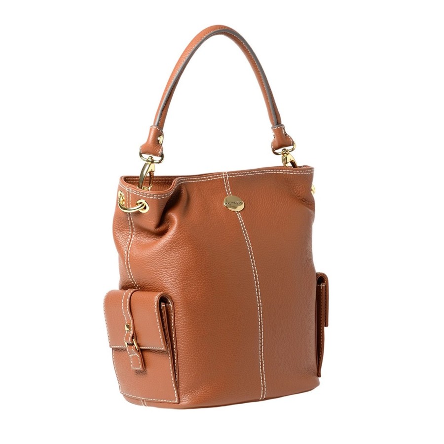 Femme Mac Douglas Sacs Seau | Megalo Procida Sac Seau Cuir