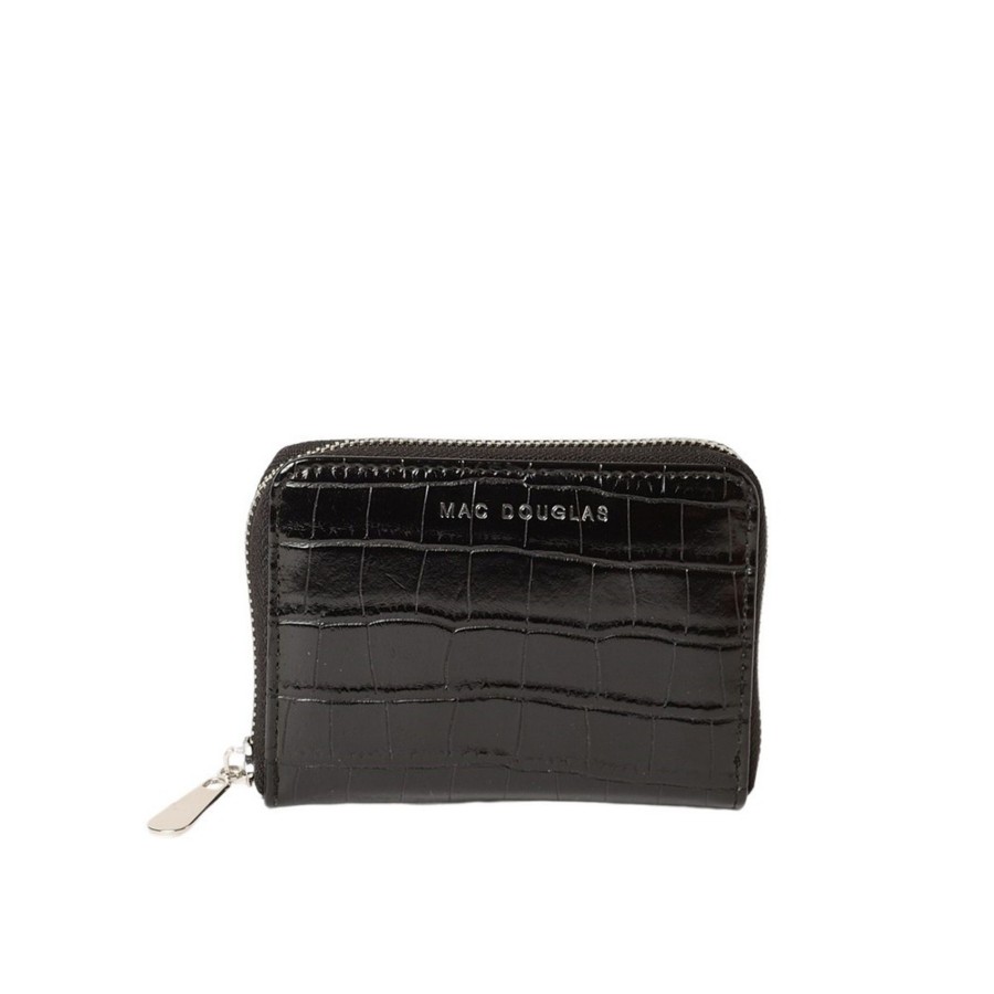 Femme Mac Douglas Porte-Monnaie | Cutter Rythme Porte-Monnaie Zippe Aspect Croco