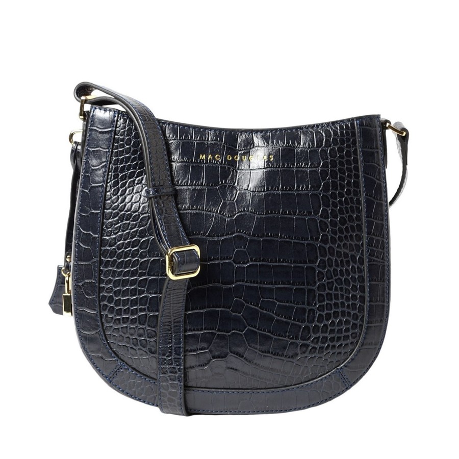 Femme Mac Douglas Sacs Bandouliere | Pacha Romy Sac Bandouliere Cuir Grain Croco