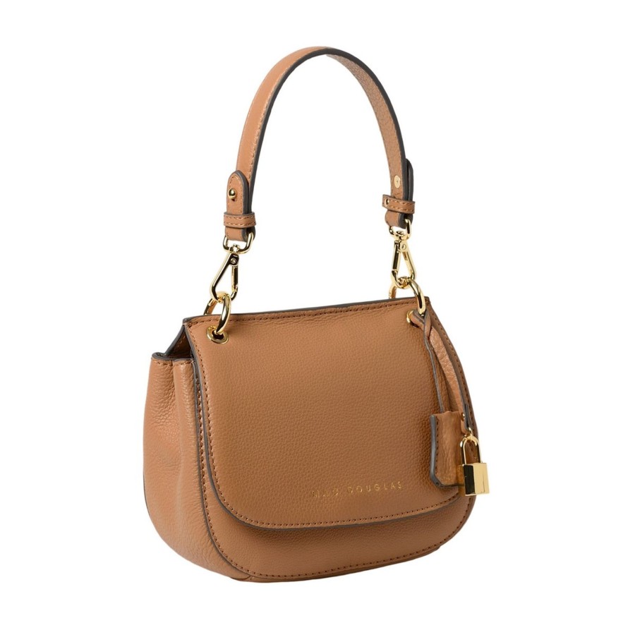 Femme Mac Douglas Besaces | Garance Romy Mini Sac Besace Cuir