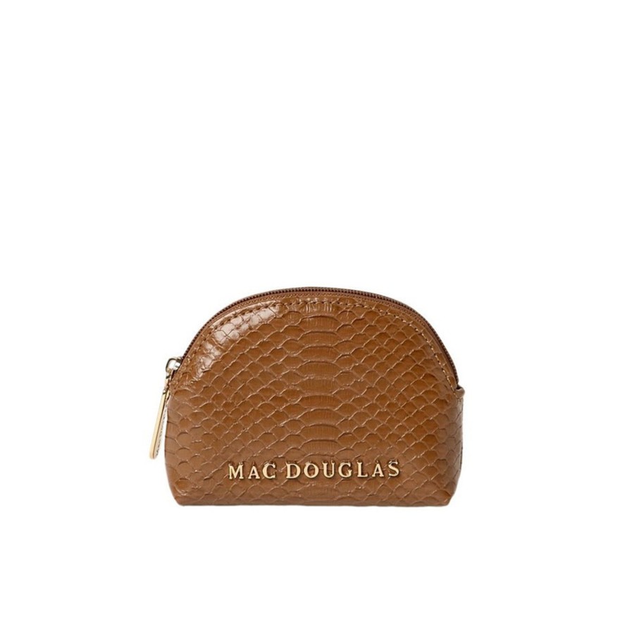 Femme Mac Douglas Porte-Monnaie | Coco Bryan Porte-Monnaie Zippe Aspect Python