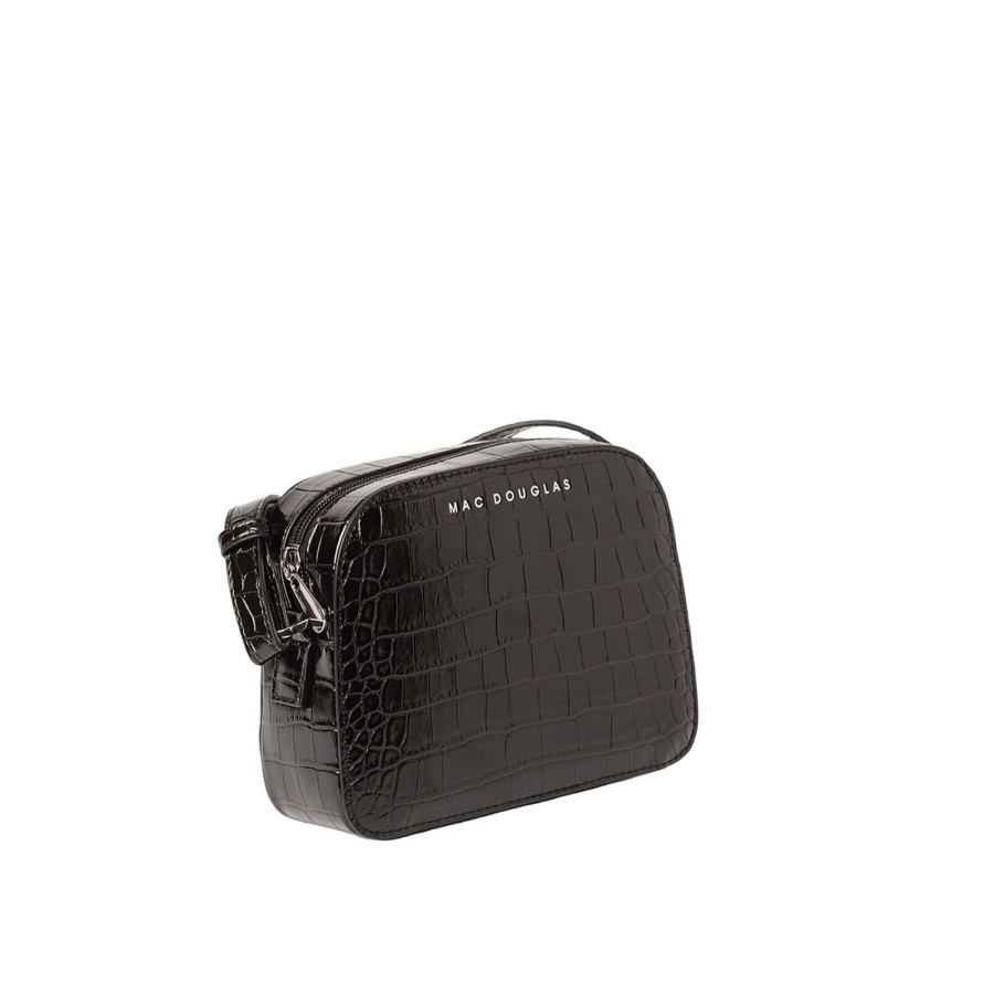 Femme Mac Douglas Sacs Bandouliere | Abbesse Rythme Sac A Main Aspect Croco