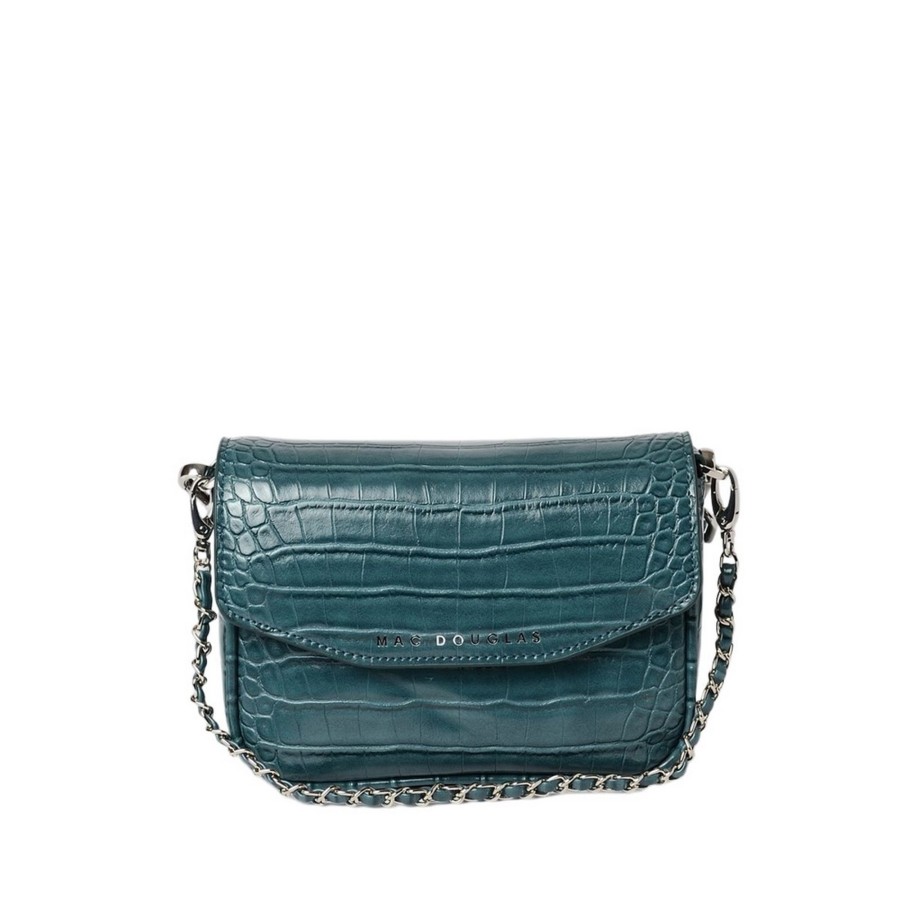 Femme Mac Douglas Sacs Bandouliere | Medan Rythme Petit Sac Aspect Croco