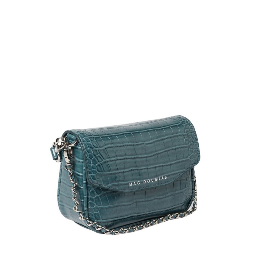 Femme Mac Douglas Sacs Bandouliere | Medan Rythme Petit Sac Aspect Croco