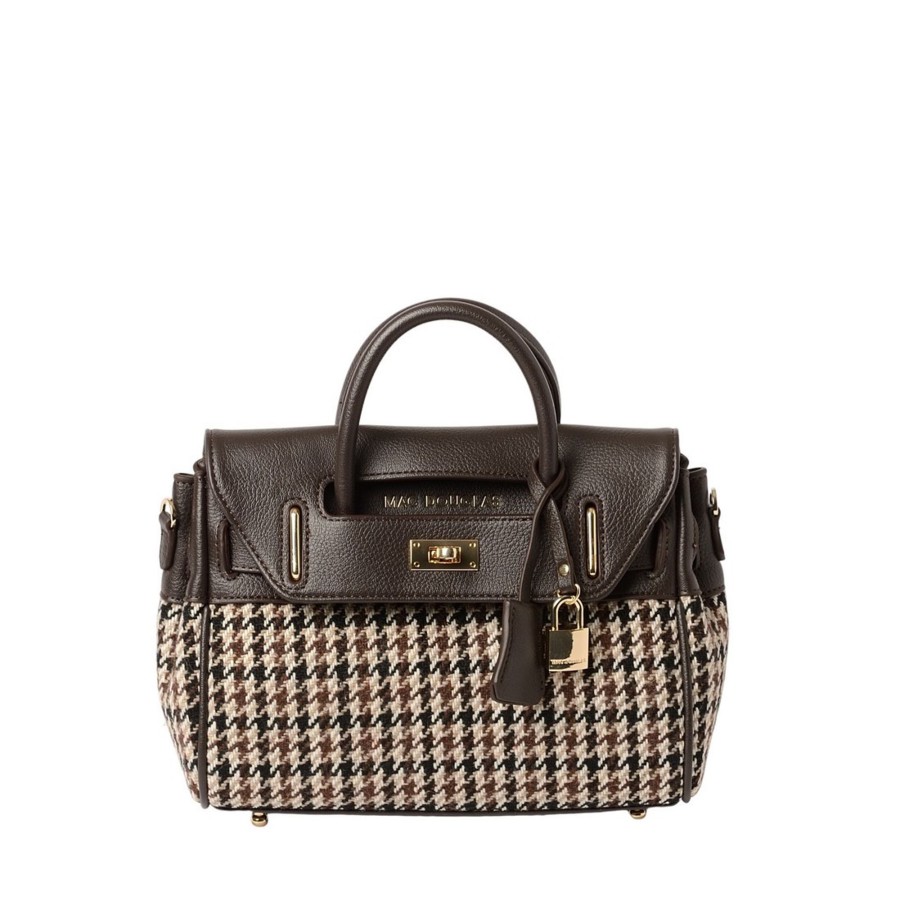 Femme Mac Douglas Sacs Pyla | Pyla Fantasia Mini Sac A Main Motif Tweed