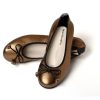 Femme Mac Douglas Ballerines | Ballerines Eliane Cuir D'Agneau Bronze