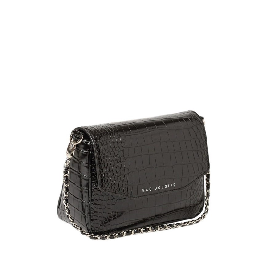 Femme Mac Douglas Sacs Bandouliere | Medan Rythme Sac Aspect Croco