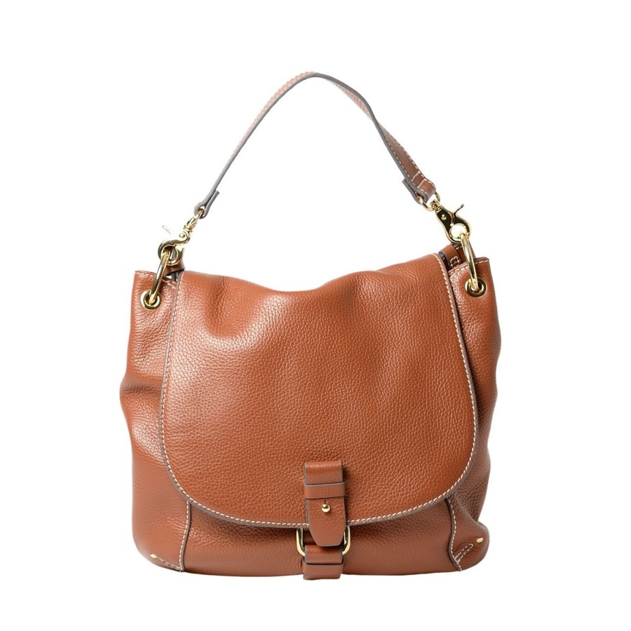 Femme Mac Douglas Besaces | Mandalay Procida Grand Sac Besace Cuir