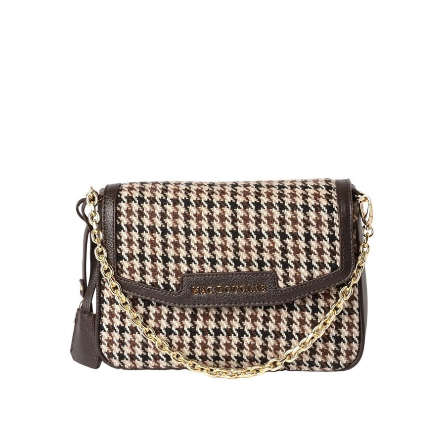 Femme Mac Douglas Sacs Bandouliere | Kiribati Fantasia Sac Bandouliere Tweed