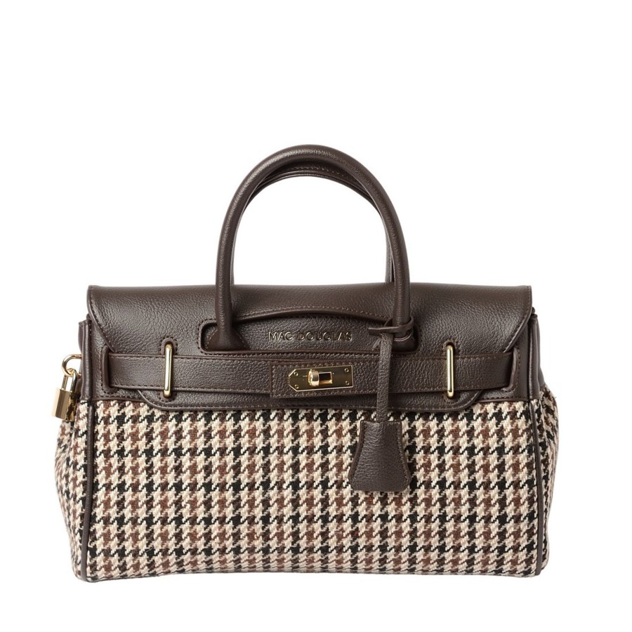 Femme Mac Douglas Sacs Pyla | Pyla Fantasia Sac A Main Motif Tweed