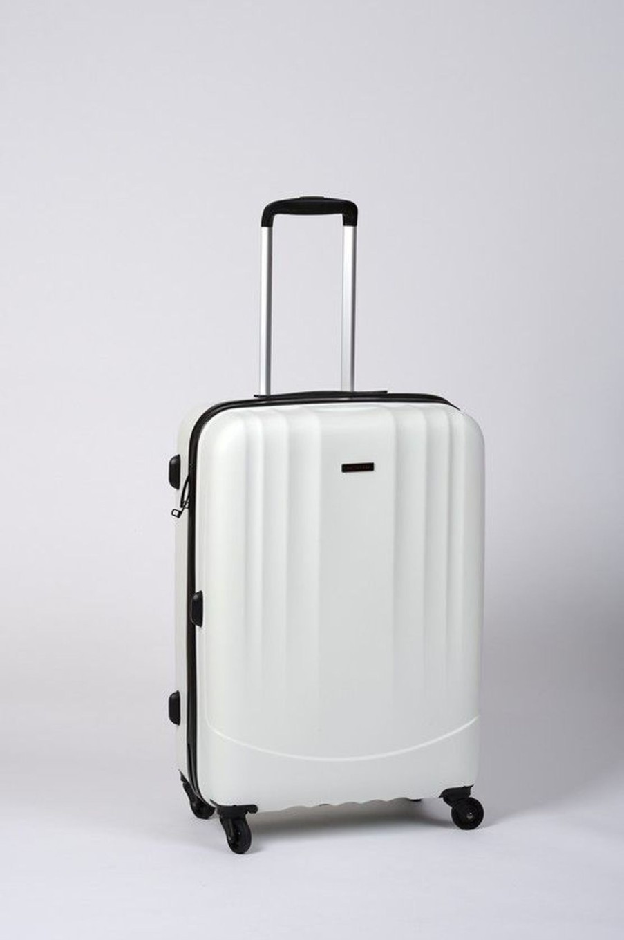 Femme Mac Douglas Valises | Timbo Travel M Valise Moyenne Blanche