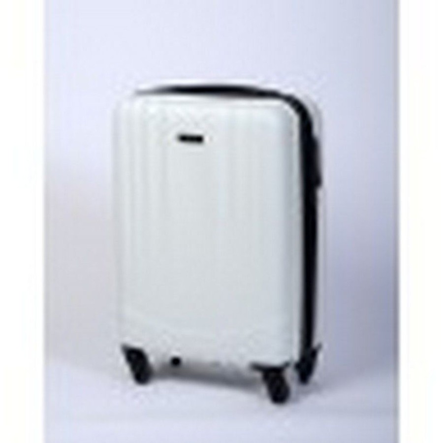 Femme Mac Douglas Valises | Timbo Travel M Valise Moyenne Blanche